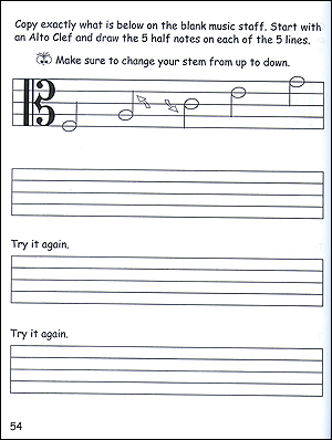 Beginner Viola Theory for Children, Book One - Gif file