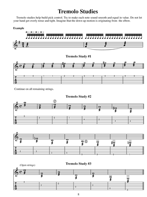 Modern Guitar Method Grade 2, Technique Studies - Gif file