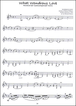 Hymn Tunes for Unaccompanied Violin - Gif file