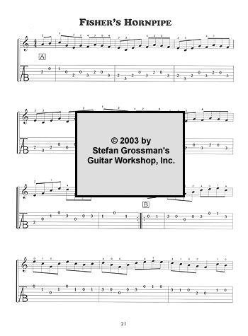 Fiddle Tunes for Flatpicking Guitar - Gif file