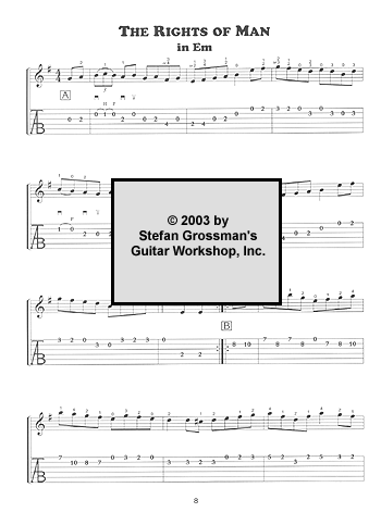 Fiddle Tunes for Flatpicking Guitar - Gif file
