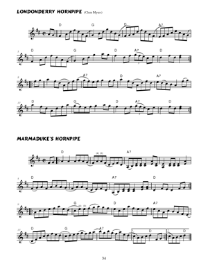 Favorite American Hornpipes for Fiddle - Gif file