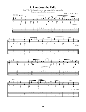 A Dozen Italian Diversions for Guitar Solo - Gif file