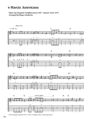 Beppe Gambetta Blu di Genova - Guitar Transcriptions - Gif file