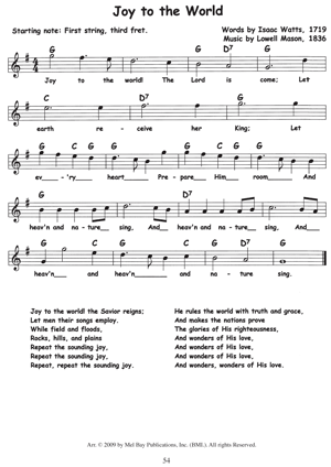 Admin skridtlængde Duplikering 50 Three-Chord Christmas Songs for Guitar, Banjo & Uke Book - Mel Bay  Publications, Inc. : Mel Bay