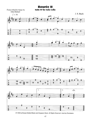 Bach on banjo new arrivals