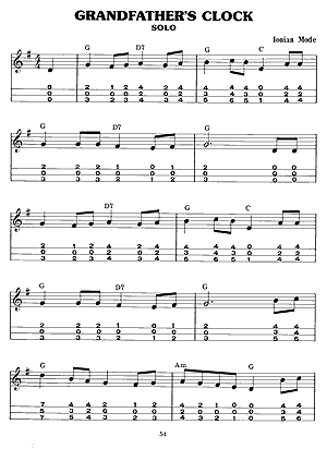 Dulcimer Song Book - Gif file