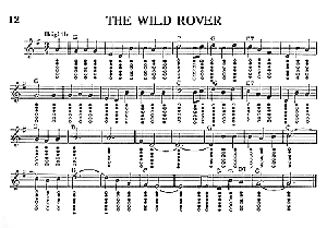 Tin Whistle Finger Chart Key Of D