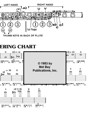 Flute Fingering Chart - Gif file