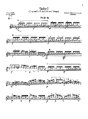 J. S. Bach - Cello Suite 1 (Lorimer) - Gif file