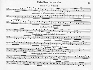 Student Bass Method Spanish Edition Book Mel Bay