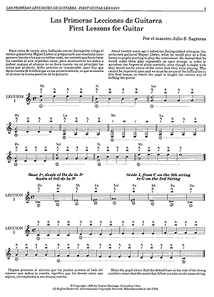 Julio S Sagreras Guitar Lessons Book 1-3 - Gif file