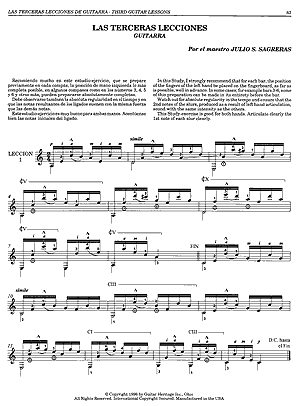 Julio S Sagreras Guitar Lessons Book 1-3 - Gif file