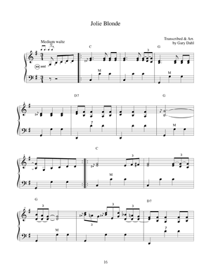 15 Louisiana Cajun Classics for Piano Accordion - Gif file