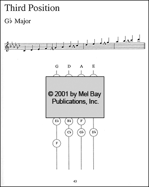 Finger Positions for the Violin - Gif file