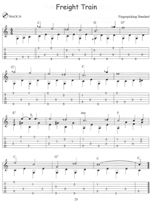 101 Easy Fingerstyle Guitar Solos Book Online Audio