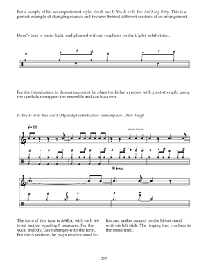 Big Band Drum Charts