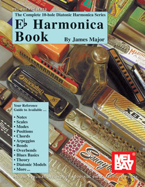 Complete 10-Hole Diatonic Harmonica Series: Eb Harmonica Book