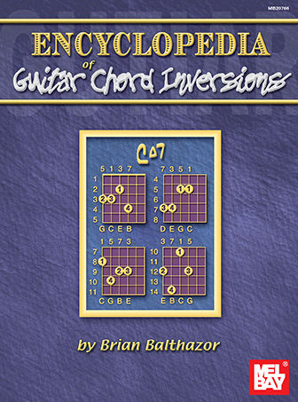 Encyclopedia Of Guitar Chord Inversions Book Mel Bay