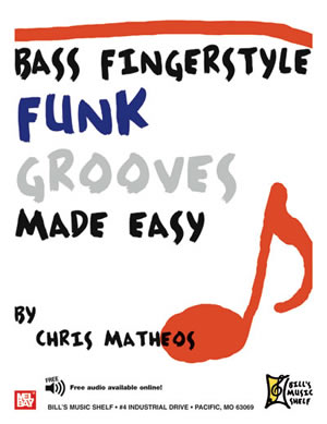 Bass Fingerstyle Funk Grooves Made Easy