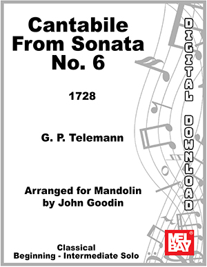 Cantabile From Sonata no. 6