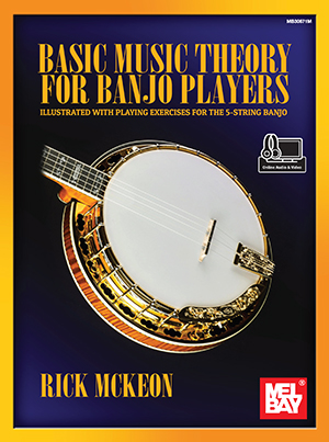 Basic Music Theory for Banjo Players Book + Online Audio/Video - Mel