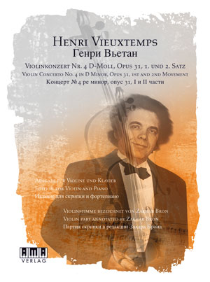 Henry Vieuxtemps Violin Concerto No .4 in D Minor, Opus 31 1st and 2nd Movement