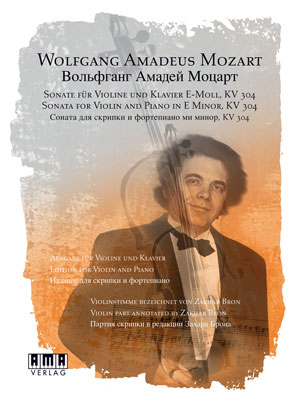 Mozart: Sonatas for Violin and Piano in E Minor KV 304