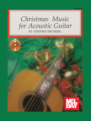 Christmas Music For Acoustic Guitar Book Cd Set Mel Bay