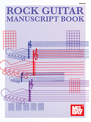 Rock Guitar Manuscript Book