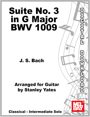 Suite No. 3 in G Major BWV1009