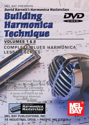 Building Harmonica Technique Volume 1 & 2