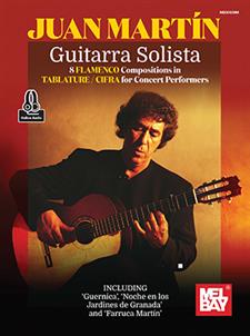 Guitarra Solista - 8 Flamenco Compositions in Tablature/CIFRA for Concert Performers