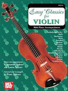 Easy Classics for Violin - With Piano Accompaniment