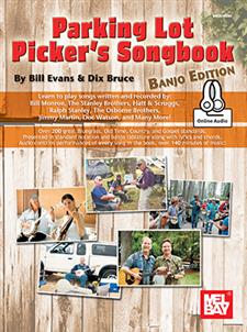 Parking Lot Picker S Songbook Banjo Book Online Audio