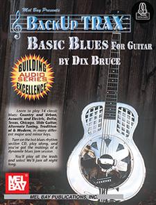 Backup Trax Basic Blues For Guitar Book Online Audio